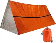 Sleeping Bags for Survival | Waterproof Bivy Sack Aluminum Film Sleeping Bag | Survival Shelter Compact Lightweight Outdoor Supplies for Outdoor