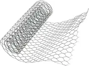 TOYANDONA 1 Roll Green Garden Mesh Chicken Wire Mesh Netting Florist Netting Floral Chicken Wire DIY
