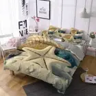 Beach Starfish Shell Duvet Doona Cover Double Queen Bedding Set Quilt Cover