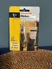 Sylvania Flickerglow 3 Watt E12 Candelabra Base Flickering Light bulb 3w C7