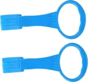 SECFOU Gym Pull up Rings 1 Pair Infant Pull up Bar Playpen Accessories for Crib and Bed