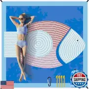 AISPARKY Beach Blanket Waterproof Sandproof Quick Drying Beach Mat Extra Larg