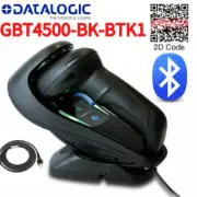 Datalogic GBT4500-BK-BTK1 Wireless Bluetooth 2D Barcode Scanner w Cradle Black