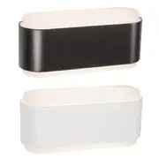 Sabina Outdoor Up/Down LED Wall Light in Black or White