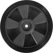 SEWOART BBQ Wheels Gas Grill Wheels Replacement Outdoor Pizza Oven Accessories Wheelbarrow Parts BBQ Accessories Wheelbarrow Tires Roller for Appliances Black Rubber