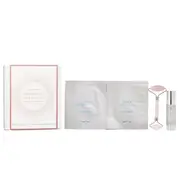 Skin Medica Radiance Infusion Ultra Hydrating Ritual Set: HA Rejuvenating Hydrator 28.4g + Ultra Hydrating Sheet Mask 2pcs + Rose Quartz Roller 4pcs
