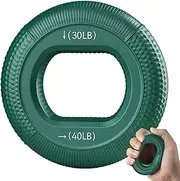 Hand Grip Strengthener - Finger Exerciser Ring, Silicone Rings Muscle Training | Antislip And Sweatproof, Home Gym Exercising Equipment, Hand Strengthening Circles For Weak Hands Athletes