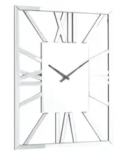 Peyton Lane Wood Glam Wall Clock