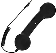 jojofuny Retro Phone Receiver Handset 3.5mm Universal Retro Telephone Handset for Landline