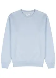 Colorful Standard Cotton Sweatshirt - Light Blue - L L