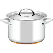 Essteele Per Vita Stainless Steel 24cm/7.1L Stock Pot Round Cookware Silver