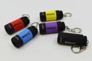 DirectGlow USB UV LED Portable Keychain 395nm Flashlight Blacklight Rechargeable