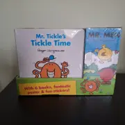 Mr Men Hard Book Collection - 6 Story Books Mr Tickle Mr Happy