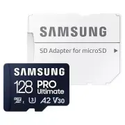Genuine Samsung PRO Ultimate microSDXC Memory Card 128GB + SD Adapter MB-MY128SA