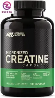 Micronized Creatine Monohydrate Capsules, Keto Friendly, 2500Mg, 100 Capsules