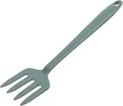 ASAKKURA Kitchen Silicone Fork for Cooking and Mixing Pasta Fork Non-Stick Kitchen Gadget Easy to Clean for Stirring and Serving