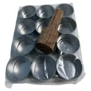 12pcs New Round Mini Egg Pod Cheese Tartlet Pastry Shell Mold 4x2cm with presser