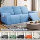Recliner Sofa Chair Cover Velvet Reclining Couch Slipcover Stretch 1 2 3 4Seater