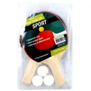 6Pcs Table Tennis Ping Pong Play Set Included Bat Cover Value Pack