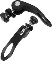 Mountain Bike Seatpost Quick Release Lock Bike Seat Clamp Lightweight Clamp for Bicycles M5x28mm 2 Pack