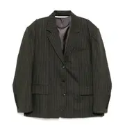 [pushBUTTON] Khaki Slip Layered Jacket