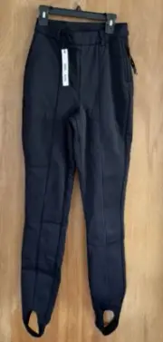 Asos 4505 Ski Snow Pants W/ Stirrups Cold Gear US Size 4 Black NWT