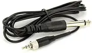 JXRYWF 3.5mm Screw Lock Stereo 1/8" to 6.35mm 1/4" Jack Guitar Audio Cable Instrument Cord for Sennheiser Wireless SK EK 100 300 500 G3…