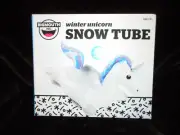 BIGMOUTH INC WINTER UNICORN XL INFLATABLE SNOW TUBE SLED 4 FEET LONG NEW
