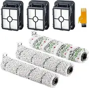 Compatible for Bissell CrossWave Cordless Max 2554 2590 2593 2596 2787 Series Brush Roller Parts Accessories