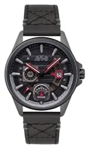 AVI-8 Hawker Harrier Farley Multifunction Night Sky Quartz AV-4098-04 Mens Watch