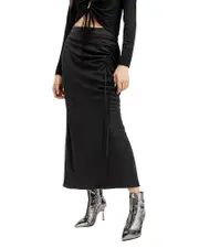 Allsaints Alexia Ruched Maxi Skirt