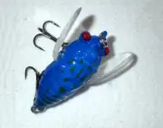 Cicada Winged 38mm Blue Black markings
