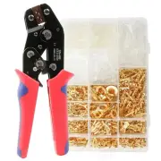 Electrical Wire Crimp Terminals Female Male Spade Insulated Connectors Ring L...