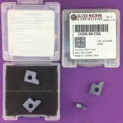 2pc ALLIED AMEC J1926-04-C5A Carbide AccuPort Spade Inserts TiAlNMachinist