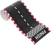 Toddmomy DIY Race Track Tape for Cars Creative Road Stickers for Encourages Imagination Easy Cleanup for Race Car Themed Parties and