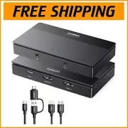 Plug and Play 4K Video Capture Device - USB-C HDMI with Mic Input for Streaming