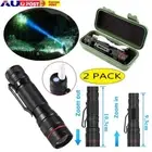LED Lights Flashlight Super Bright 1200000lm USB Rechargeable Torch Lamp