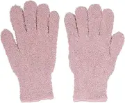 JNNJ 1 Pair of Car Wash Gloves Finger, Absorbent Car Wash Glove, Car Wash Glove Made of Ultra Soft Microfibre, for Car Wash, Window Cleaning (Pink)