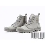 =CODE= PALLADIUM PAMPA HI ZIP NBK 牛巴戈皮革軍靴(淺灰) 96440-068 老鼠 女