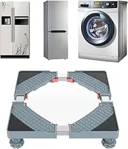 AEE6-1 PCS Adjustable Washing Machine Stand Anti-Vibrator Mobile Base Support for Washing Machine