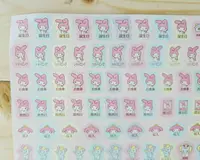 在飛比找樂天市場購物網優惠-【震撼精品百貨】My Melody 美樂蒂 貼紙-行事曆重要