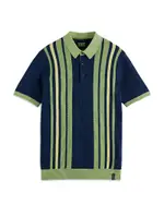 Scotch & Soda Structured Polo Sweater