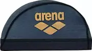 arena Japan Swim-Swimming Mesh Cap ARN-6414 Black Gold size:L F/S w/Tracking#