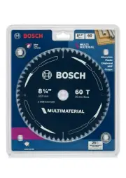 Bosch Multi-Material Circular Saw Blade 210mm/8-1/4" 25mm Bore 60T 2608644599