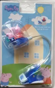 Peppa Pig Clip Light (clip to your book for night reading)