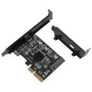 USB PCIE Card Type C PCI-Express 4X to USB 3.2 Gen 2X2 (20Gbps) ASM32429064