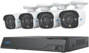 Reolink 8-Channel x 4 Bullet Cameras NVR Security Camera System