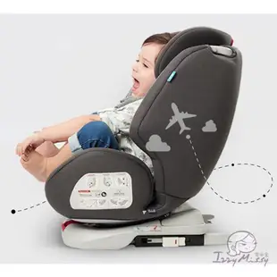 法國Nania納尼亞-納歐聯名款0-12歲360度旋轉ISOFIX汽車安全座椅 嬰兒汽座 安全汽座 嬰兒座椅 寶寶車載