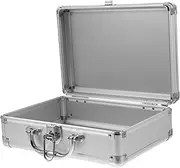 ETHZZLE Briefcases for Men Hard Case Makeup Bag Reinforced Structure and Aluminum Frame