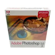 Vintage 1998 Adobe Photoshop 5.0 UPGRADE Apple Mac Macintosh CD-ROM Software NEW